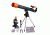 Levenhuk LabZZ MT2 Microscope &amp; Telescope Kit, Red, Medium 69299