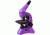 Rainbow Series 40-800x 50L Microscope,Amethyst