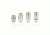 LW Scientific Revelation 3 Microscope DIN Plan Objectives Set - 4x,10x, 40x, 100x, R3O-SET7-DP77