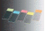 VWR VistaVision Color-Coded Microscope Slides UNIP75251