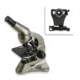 Carson 40x-499x Table Top Microscope w/Universal Smartphone Adapter for Microscopes, Black/Gray, MS-040SP