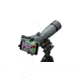 Carson 100-1000x Table Top Microscope w/Universal Smartphone Adapter for Microscopes, Black/Gray, MS-100SP