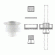 Chemglass Filter Disc Poro Tfe 19/25.4MM CG-2093-31