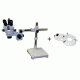 Konus Crystal-Pro 7x-45x Stereoscopical Trinocular Microscope 5424 w/ Konus Microscope Direct Light Illuminator 120V 5483