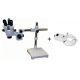 Konus Crystal-Pro 7x-45x Stereoscopical Trinocular Microscope 5424 w/ Konus Microscope Direct Light Illuminator 120V 5483