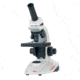 Leica Microsystems DM100 Entry-Level LED Compound Monocular Microscope,Fixed Stage,Disc Diaphragm,4x,10x,40x,White 13613301