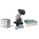 Levenhuk D70L Digital Biological Microscope, Silver, with Blank Slides and Cover Slips Set