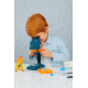 Levenhuk LabZZ M4 Stereo Microscope, Blue/Orange, Middle, 70789