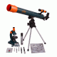 Levenhuk LabZZ MT2 Microscope &amp; Telescope Kit, Red, Medium 69299