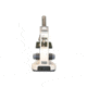Meiji Techno MT-12 LED Monocular Entry-Level Compound Microscope, White MT-12