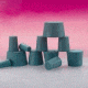 Plasticoid Green Neoprene Stoppers, Solid 12-M350
