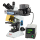 UNICO Epi-Fluorecence Trinocular Microscope w/Seidentopf Head, EPI-Fluorescent Attachment w/Blue/B3, Green/G3,UV3 filters, Incident 100W Illuminator &amp; Power Supply, G506T