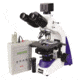 Unico G393PL-LED Microscope Trinocular WF10X 4, 10, 40, 100X Plan Heated Stage  Abbe N.A. 1.25 LED Illuminated G393PL-LED