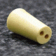 VWR Rubber Stoppers, Two-Hole 10-M182
