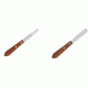 VWR Spatulas with Wooden Handles 11648-154 Standard Blade Spatulas
