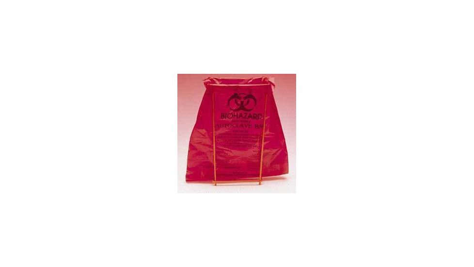Bel-Art Benchtop Biohazard Bag, SCIENCEWARE 131660000 Biohazard Bag