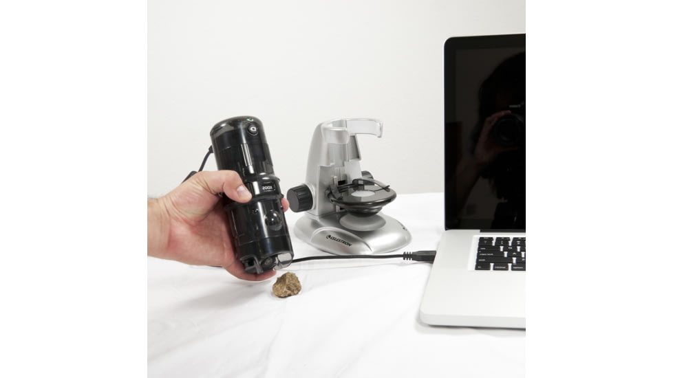 Celestron Amoeba Dual Purpose Digital Microscope - Gray 44326