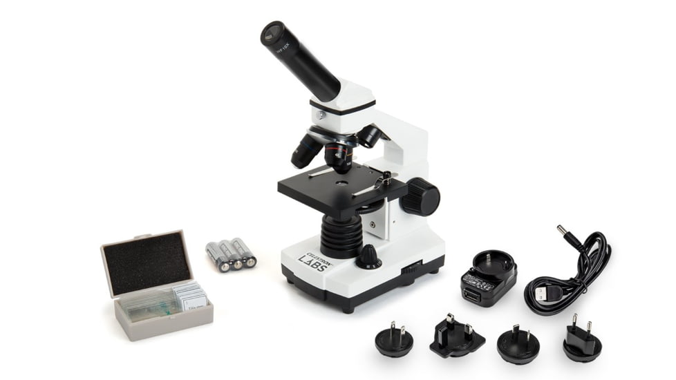Celestron Labs CM400 Biological Microscope, 0.91 in, LED, White, 44133