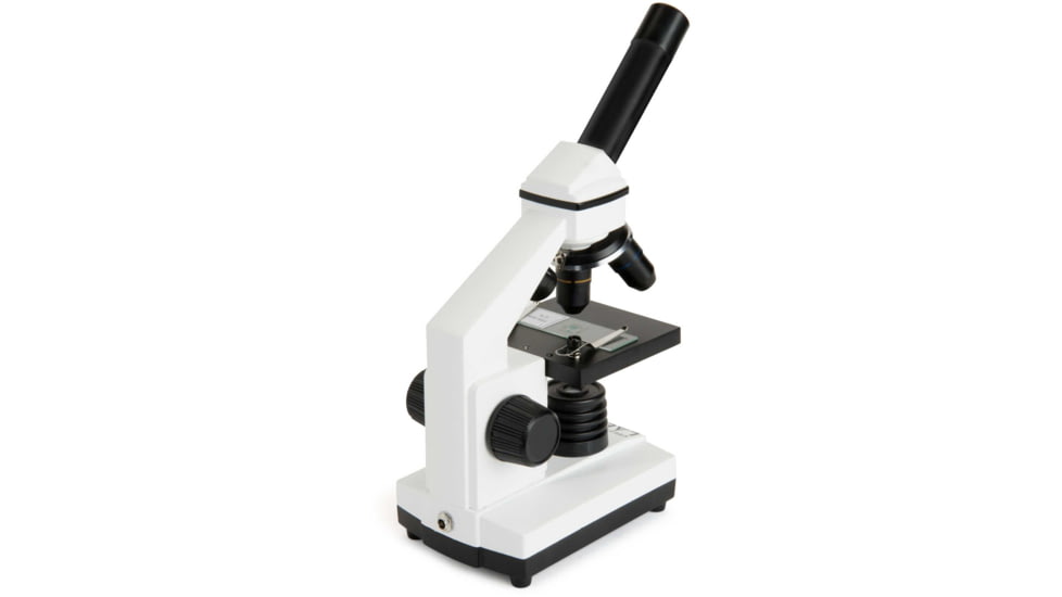 Celestron Labs CM800 Compound LED Microscope,10x,20x Eyepieces and 4x,10x,40x Objective Lenses 44128