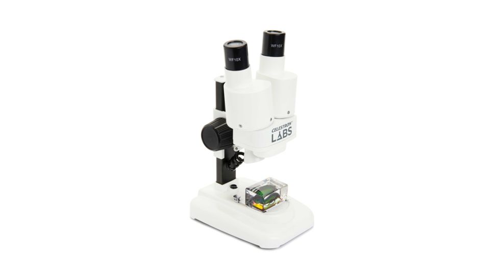 Celestron Labs S20 Stereo Microscope,10x Eyepieces,2x Objective Lenses 44207