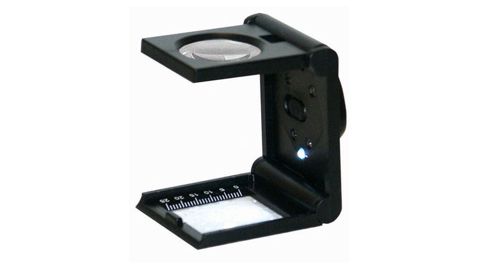 Konus Microscope Accessory Light Plastic Linen Tester With 5X Magnification 3057