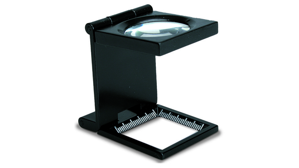 Konus Microscope Accessory Metal Body Linen Tester - 30x30mm, 6x 3045
