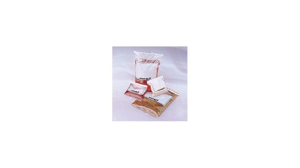 Labplas Sterile Sample Bags BPR-4590-VW1 Round Wire Bags With White Marking Area