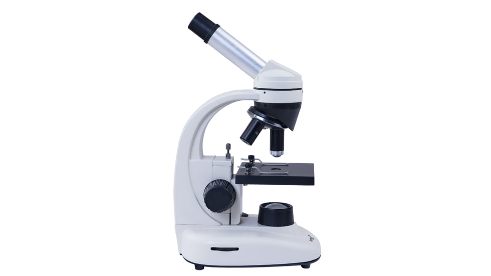 Levenhuk 1280x NG Microscope, White 24617, with Levenhuk See All Prepared Slides Set