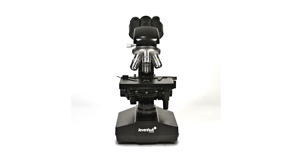 Levenhuk 850B Binocular Microscope, Black, Medium 24611