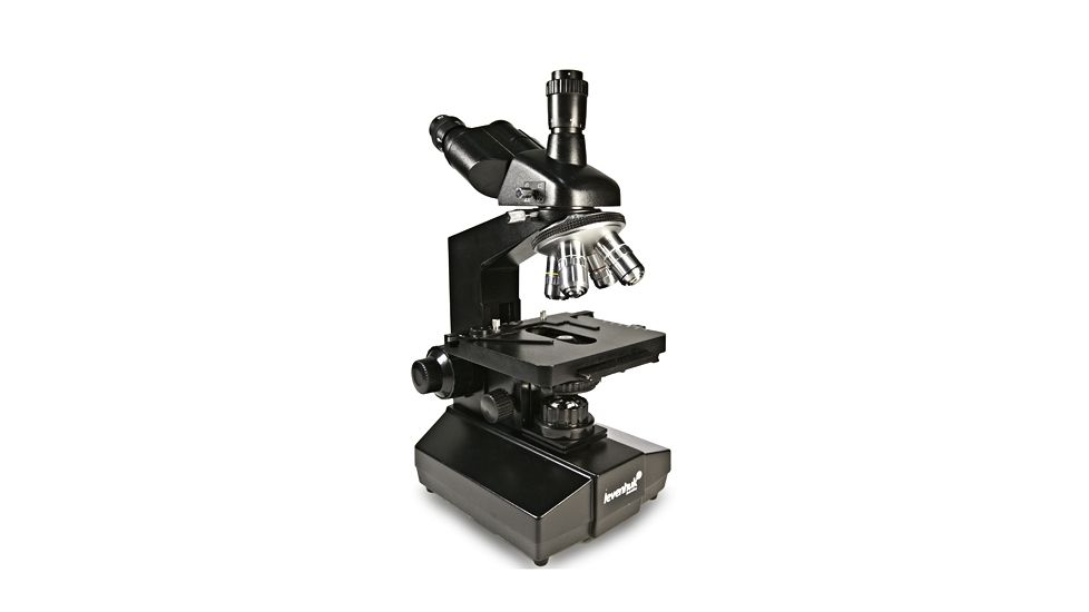 Levenhuk 870T Biological Trinocular Microscope, Black, Medium 24613