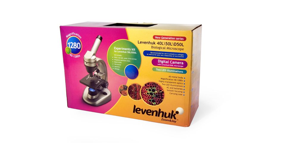 Levenhuk D50L NG Digital Microscope, White, Medium 66798