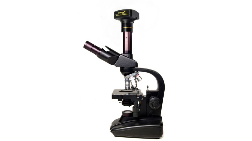 Levenhuk D670T Digital Trinocular Microscope, Black, Medium 40029