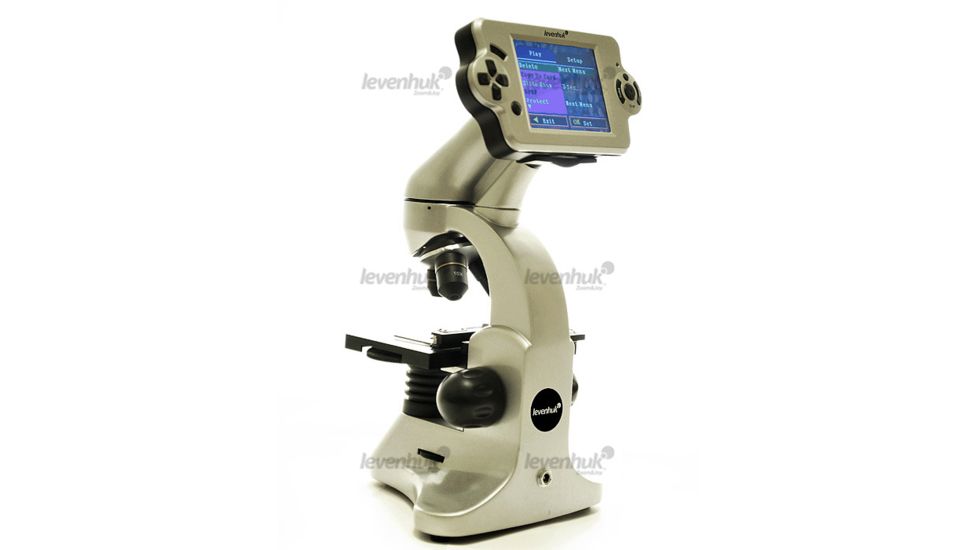 Levenhuk D70L Digital Biological Microscope, Silver, Medium 66826