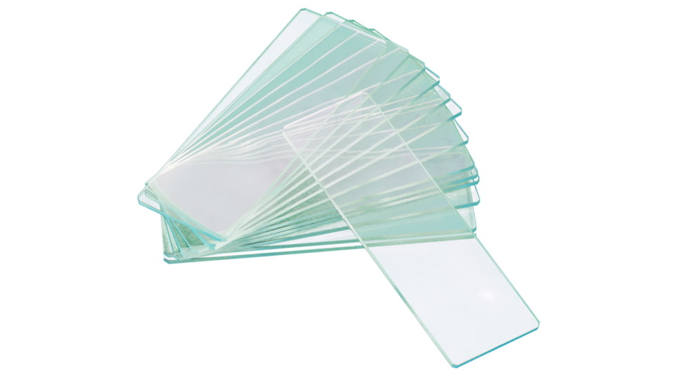 Levenhuk G50 2H Double Cavity Blank Slides, 50 pcs, Small, 73809
