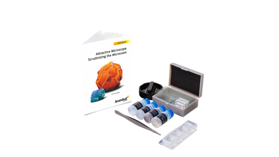 Levenhuk LabZZ M101 Amethyst Microscope, Amethyst, 69058