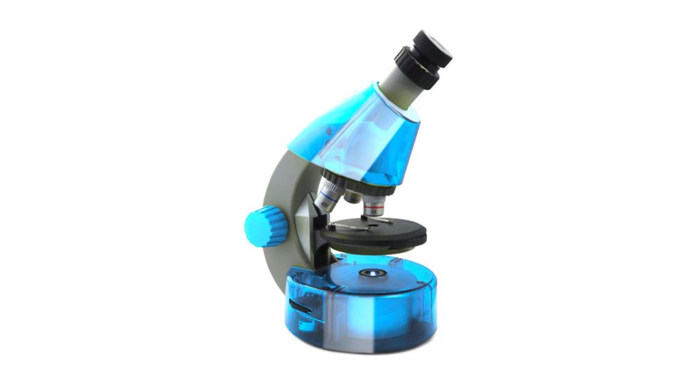 Levenhuk LabZZ M101 Microscope, Azure, Medium 69300