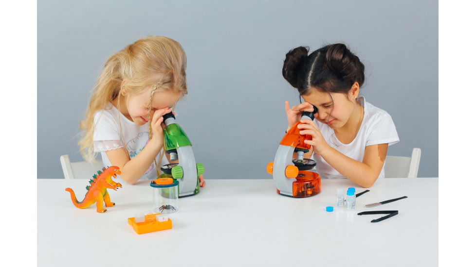 Levenhuk LabZZ M101 Microscope, Orange, 69731