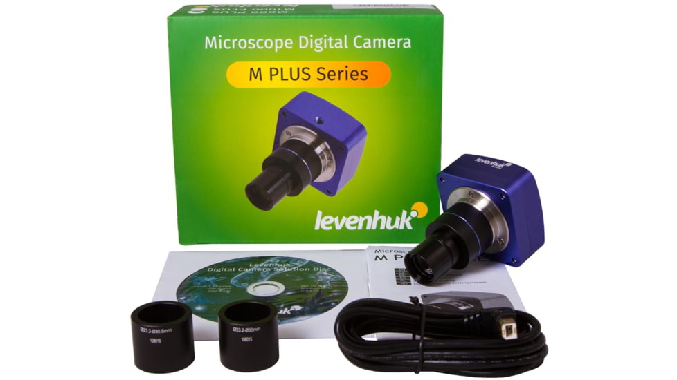 Levenhuk M1000 PLUS Microscope Digital Camera, Violet, Small, 70358