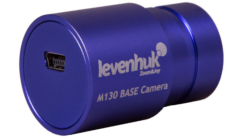 Levenhuk M130 BASE Microscope Digital Camera, Violet, Small, 70353