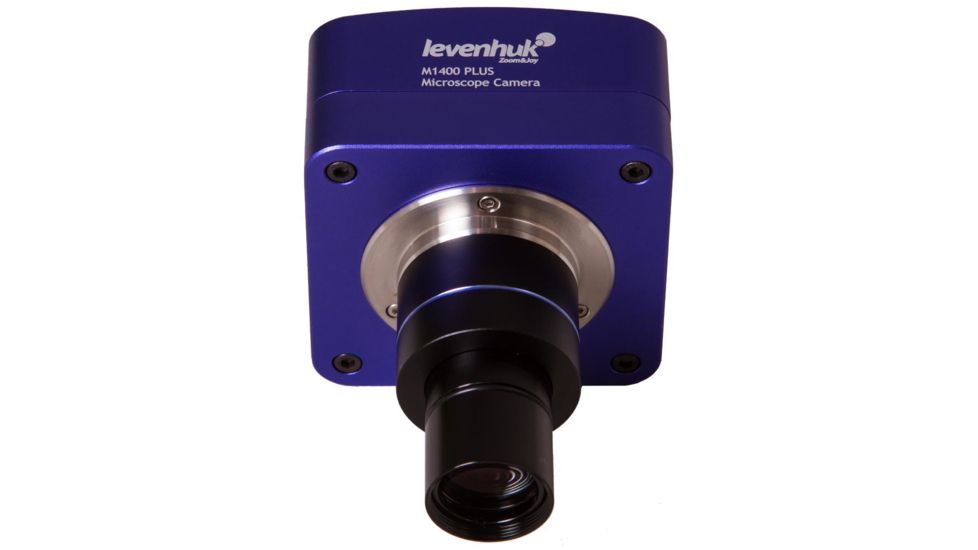 Levenhuk M1400 PLUS Microscope Digital Camera, Black, Small, 70359