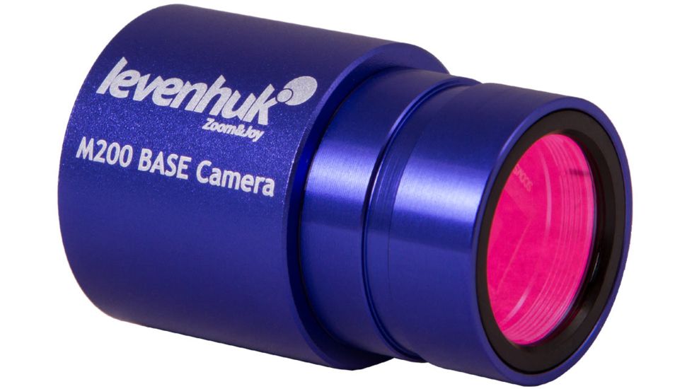 Levenhuk M200 BASE Microscope Digital Camera, Violet, Small, 70354