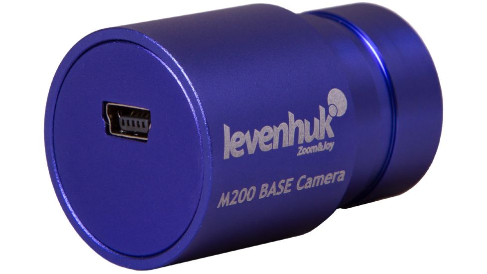 Levenhuk M200 BASE Microscope Digital Camera, Violet, Small, 70354