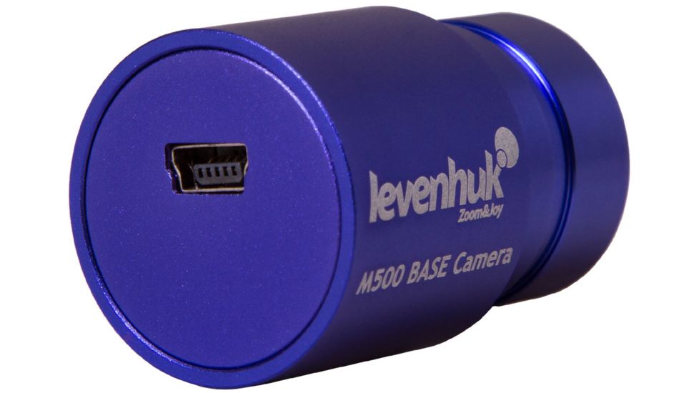 Levenhuk M500 BASE Microscope Digital Camera, Violet, Small, 70356
