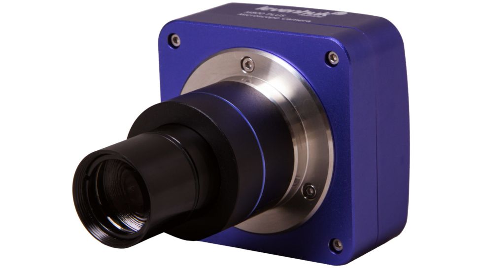 Levenhuk M800 PLUS Microscope Digital Camera, Violet, Small, 70357
