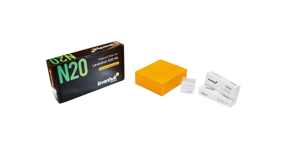 Levenhuk N20 NG Prepared Slides Set