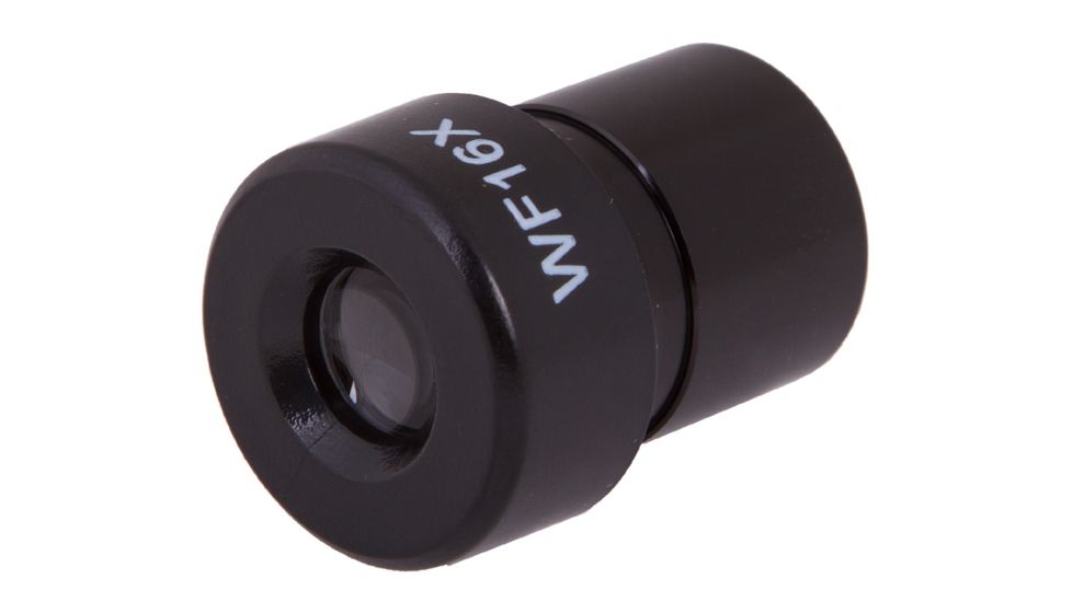 Levenhuk Rainbow 50L WF16x Microscope Eyepiece, Black, Small 69421