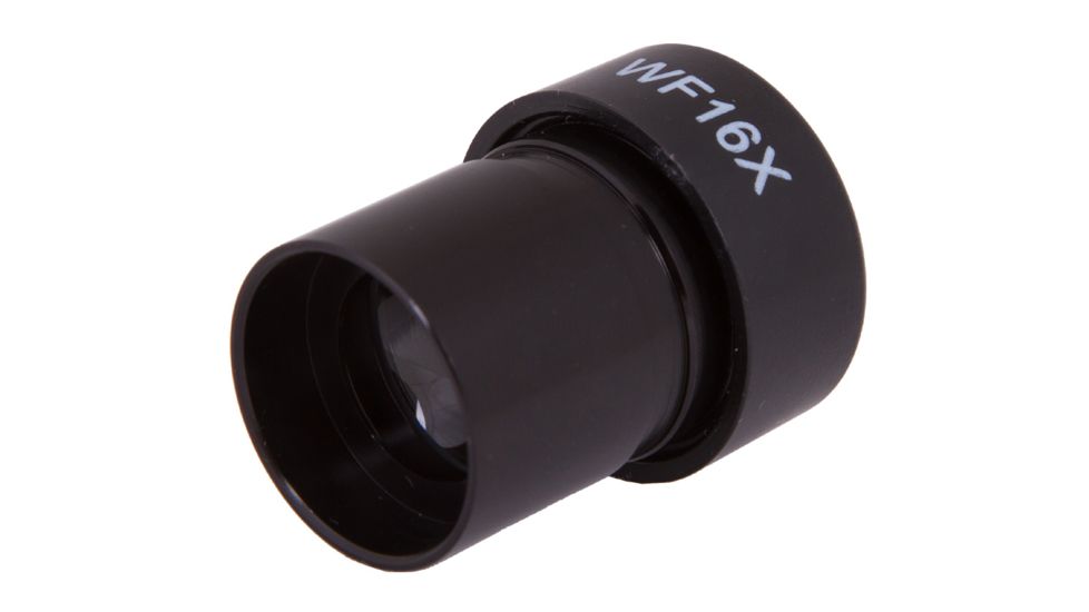 Levenhuk Rainbow 50L WF16x Microscope Eyepiece, Black, Small 69421