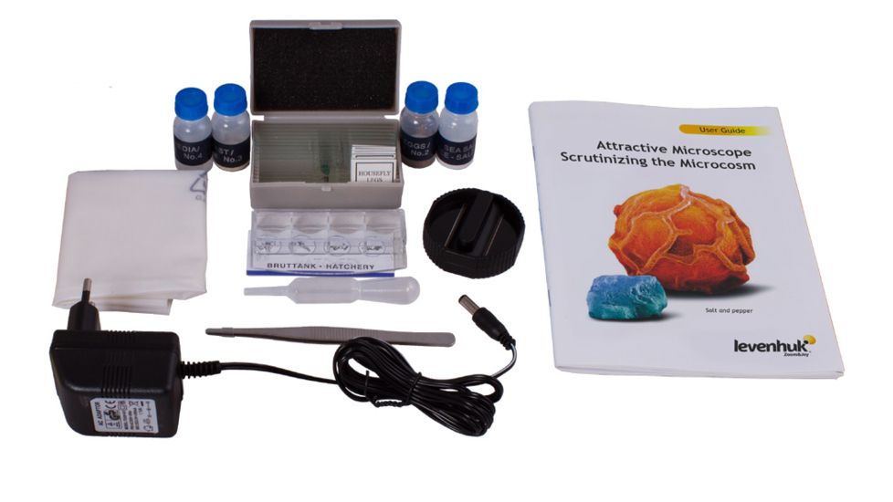 Levenhuk Rainbow D50L PLUS 2M Digital Microscope, Moonstone, White, Medium 69081
