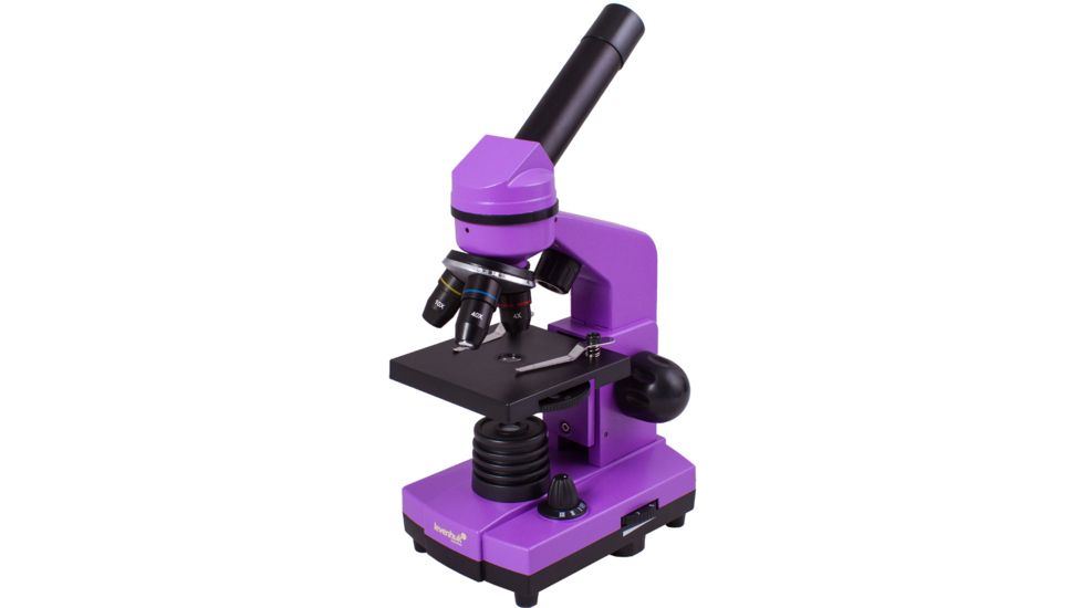 Rainbow Series 40-400x 2L Microscope,Amethyst