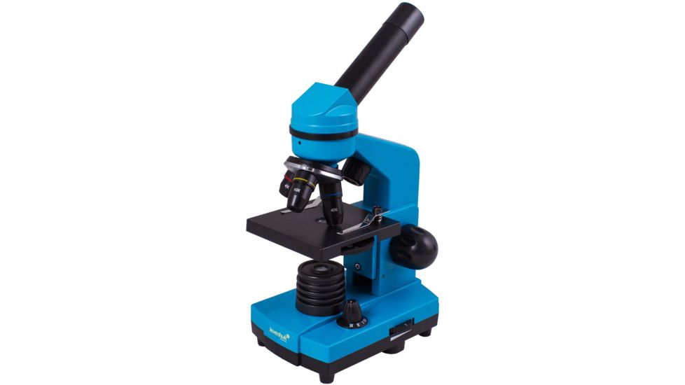 Rainbow Series 40-400x 2L Microscope,Azure